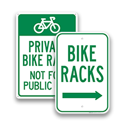 Image of Bike Rack Signs