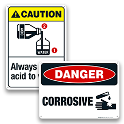 Image of Chemical Identification Signs