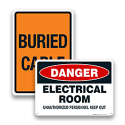 Electrical Hazard Signs