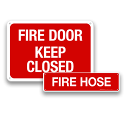 Fire Equipment Signs