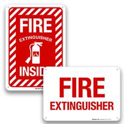 Fire Extinguisher Signs