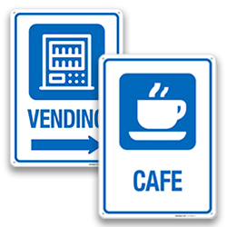 Food & Beverages Room Signs