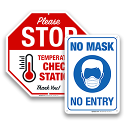 Image of Covid Safety Signs