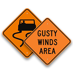 Image of Temporary Visibility & Hazards Signs