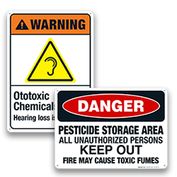 Image of Toxic Chemical Signs