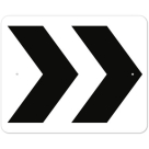 MUTCD Roundabout Directional R6-4 Sign