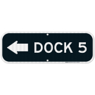 Dock 5 With Left Arrow Sign