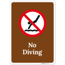 No Diving Sign,